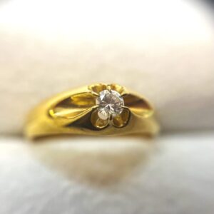 K18 ダイヤ リング